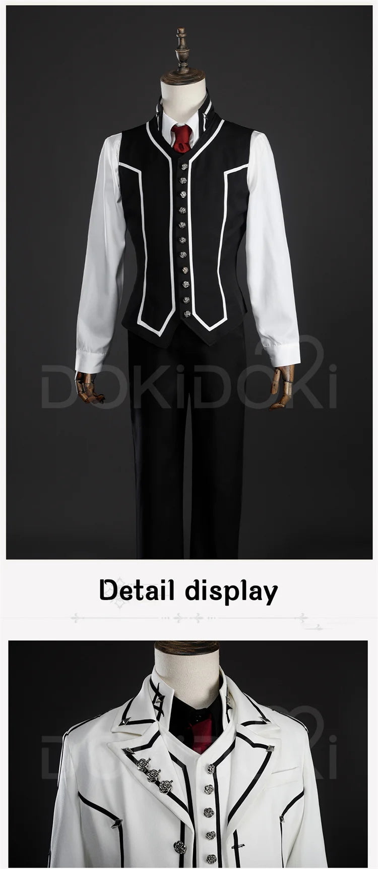 IN STOCK Kaname Kuran Yuki Cross Cosplay Anime Vampire Knight【XS-2XL】DokiDoki-R Halloween Uniform Costume Plus Size