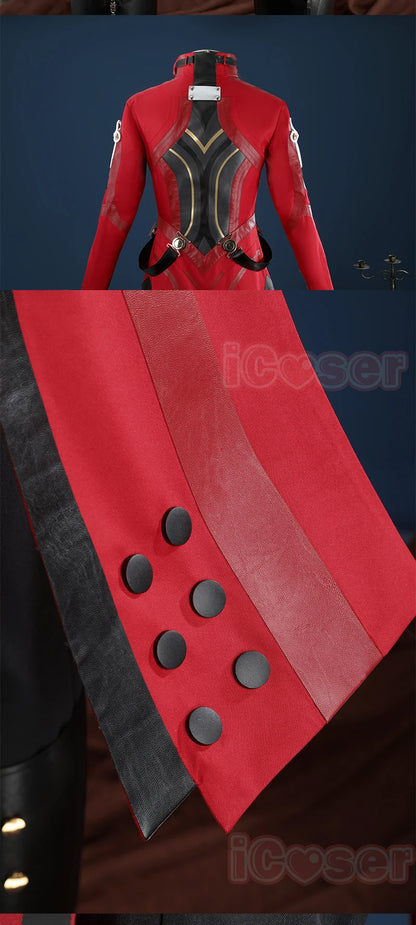 Honkai Star Rail Fate Archer Cosplay Costume Wig Uniform Coat Outfit Festival Halloween Party for Women Girls Carnival iCoser