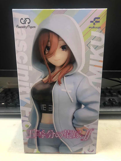 Bandai Fukuya Fascinity The Quintessential Quintuplets Ichika Nino Miku Yotsuba Itsuki 17CM PVC Model - Nakano