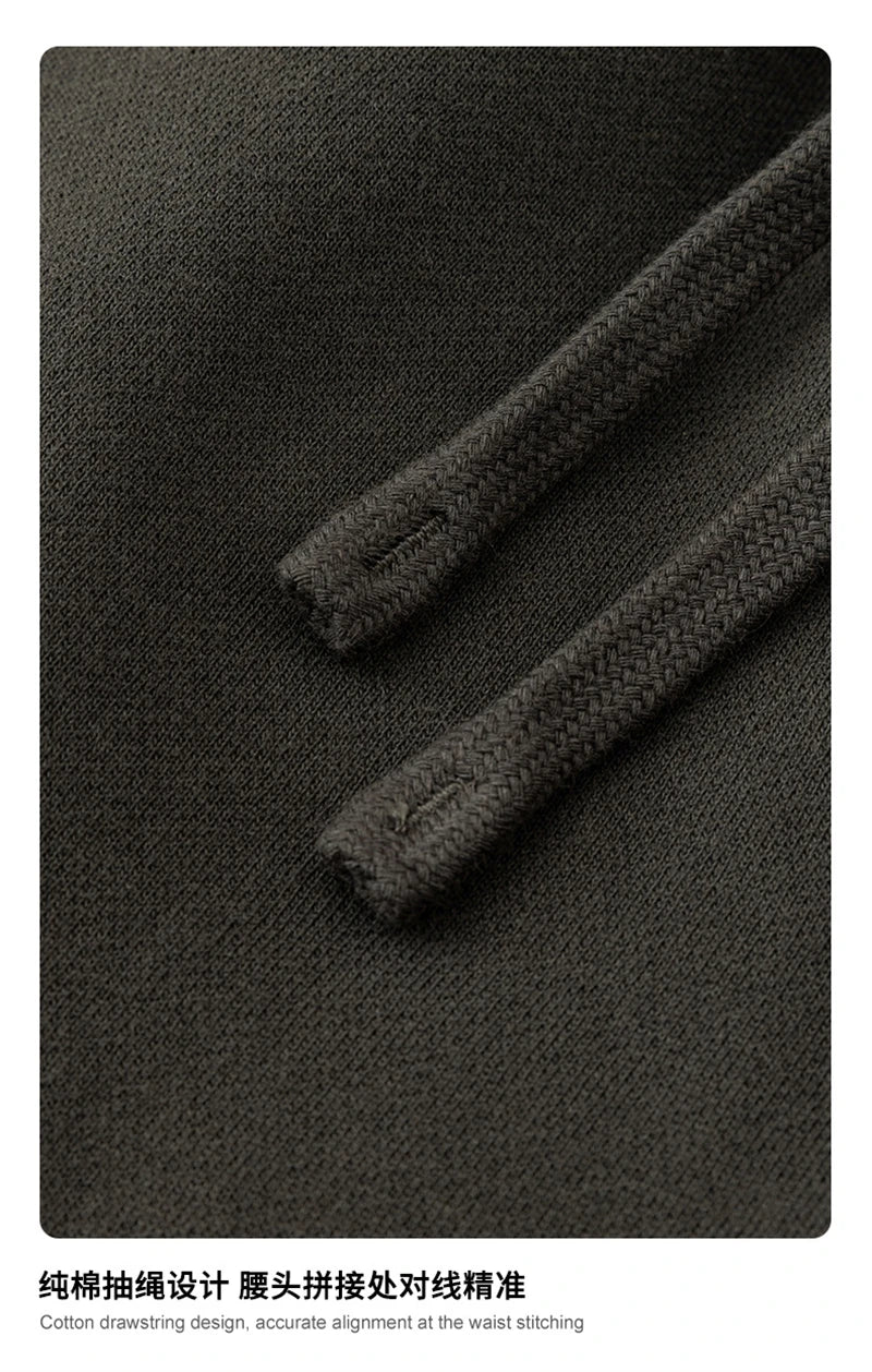 ZODF Trendy 2025 Autumn Winter Men Warm Soft Fleece Shorts Unisex Casual Hip Hop 345gsm Solid Shorts Brand Bottoms HY1173