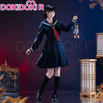 IN STOCK Shimizu Hinako Cosplay Costume Anime【S-2XL】DokiDoki-R Women School JK Uniform Dress Cosplay Halloween Plus Size