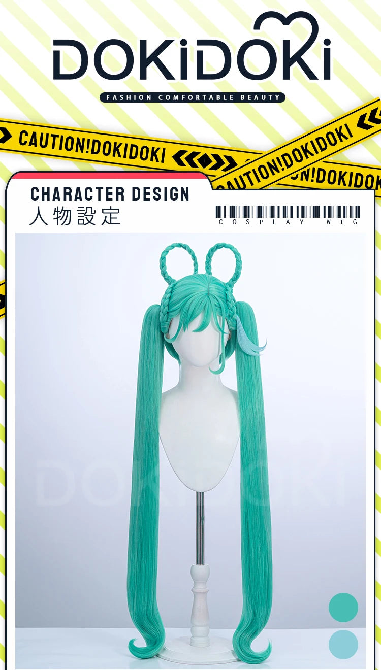 IN STOCK MIKUU Rabbit Hole Wig Cosplay DokiDoki Women Cute 100cm Hair Symphony 2025 Magical Miral Nightcord at 25 Free Wig Cap