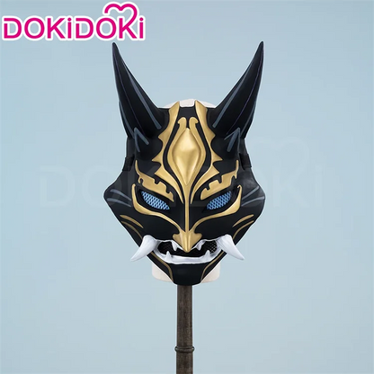 IN STOCK Xiao Mask Cosplay Props Game Genshin Impact Cosplay DokiDoki Men Halloween Mask Xiao Cosplay Accessory