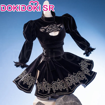2B/2P Cosplay Costume Game Cosplay DokiDoki-SR Cosplay Female 2P Sexy Dress Costume Two Styles Women Cosplay Halloween