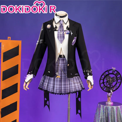 Fischl Cosplay Costume Game Genshin Impact DokiDoki-R Fischl School Uniform Cosplay Women Daily Costume