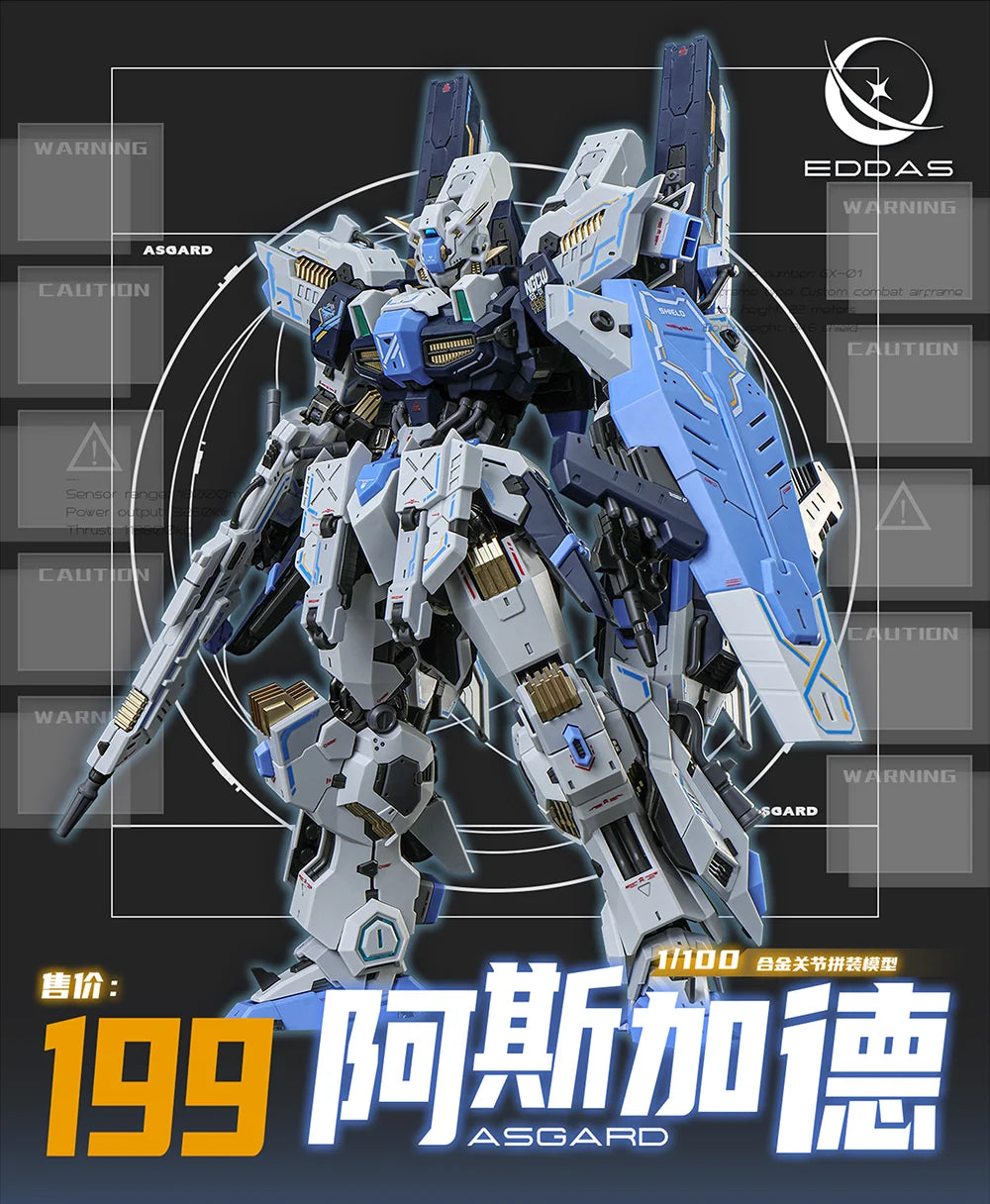 1/100 Gk Bang Asgard Ragnarok Dual Form Conversion Alloy Skeleton Assembly Model Action Figures Trendy Toys Boys Surprise Gifts