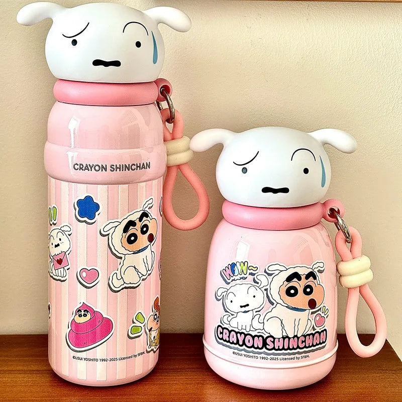 Original Crayon Xiaoxin Insulated Cup Blind Box Cute Large Capacity Portable Water Cup Christmas Surprise Girl Gift Mystery Box