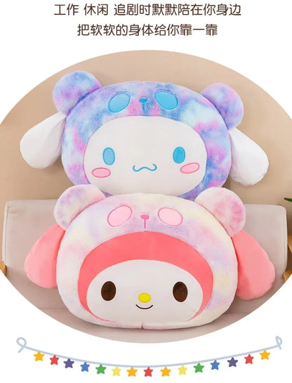 New Sanrio Plush Kuromi Plush Toys Kawaii Cute Cartoon Plush Toys Lovely Anime Pillow Stuffed Doll Kids Girl Toy Birthday Gift