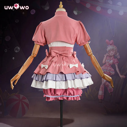 UWOWO Collab series: Game Identity Crossover II Cheerleader Cosplay Costume Pink Costume