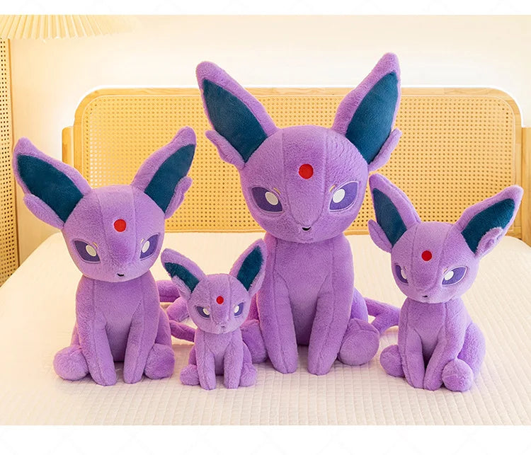 40/50/70CM Big Size Pokemon Espeon Plushies Cartoon Anime Soft Plush Pillow Doll Kawaii Stuffed Plushie Ornament Children Gifts