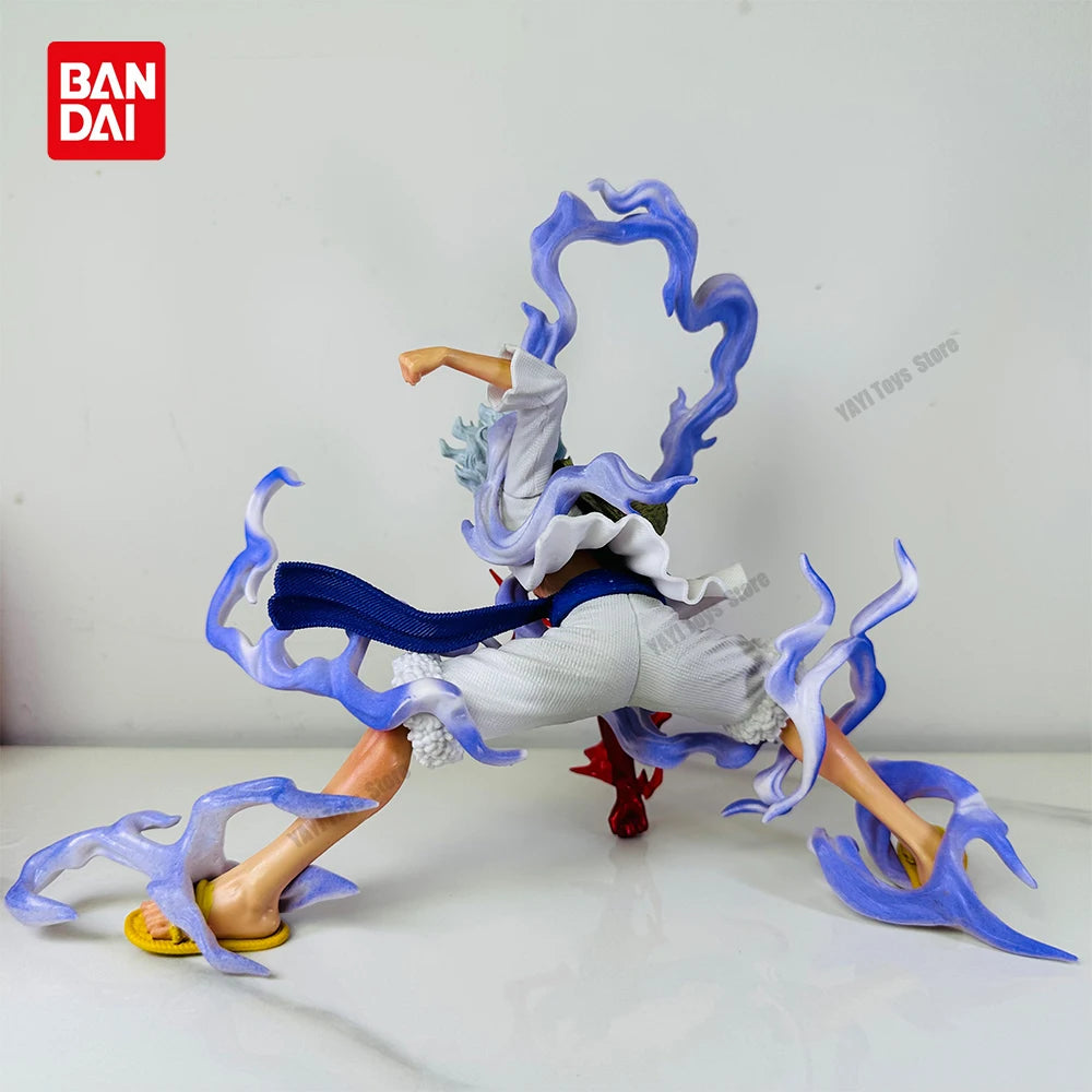 Hot One Piece Anime Figures Nika Luffy Gear 5th Action Figure Gear 5 Sun God Pvc Figurine Statue Model Decoration Doll Toys
