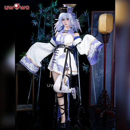 PRE SALE UWOWO Robin Cosplay Game Honkai Star Rail Fanart Robin Jiangshi Chinese Zombie Cosplay Costume Halloween Costume