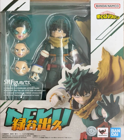 Bandai S.H.Figuarts My Hero Academia Izuku Midoriya Katsuki Bakugo PVC Model