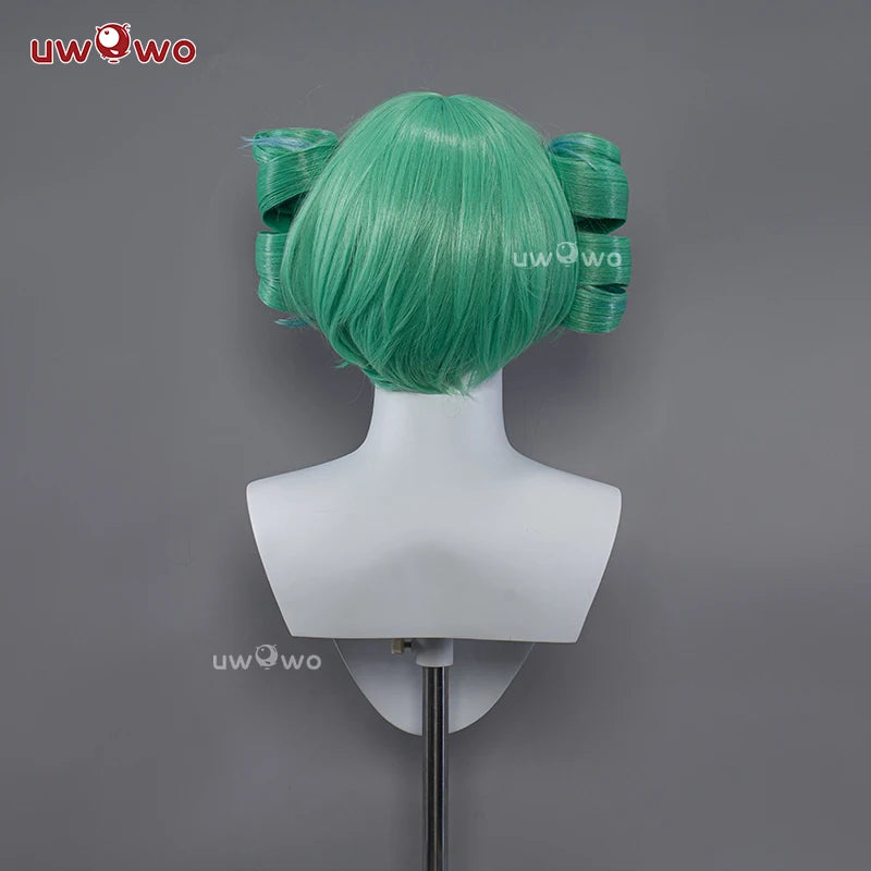 UWOWO League of Legends/LOL: Gwen Prestige Crystal Rose Wildd Rift WR ASU Cosplay Wig High Quality Light Green Hair