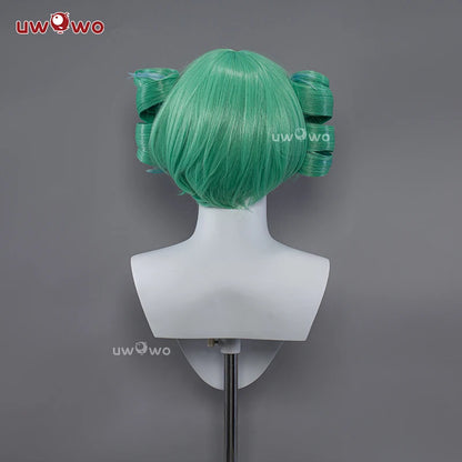 UWOWO League of Legends/LOL: Gwen Prestige Crystal Rose Wildd Rift WR ASU Cosplay Wig High Quality Light Green Hair