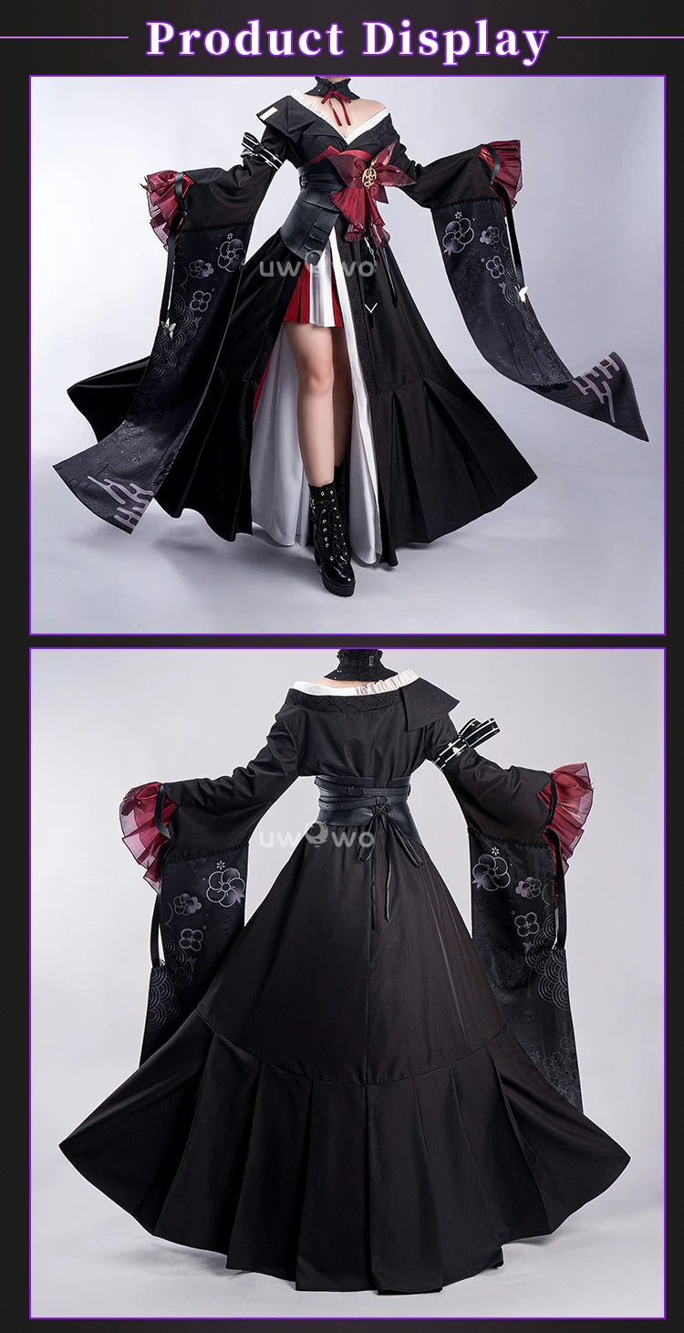 PRE SALE UWOWO Game Genshin Impact Baal Raiden Shogun Detective Fanart Casual Cosplay Costume S-3XL Halloween Costume