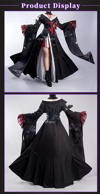 PRE SALE UWOWO Game Genshin Impact Baal Raiden Shogun Detective Fanart Casual Cosplay Costume S-3XL Halloween Costume