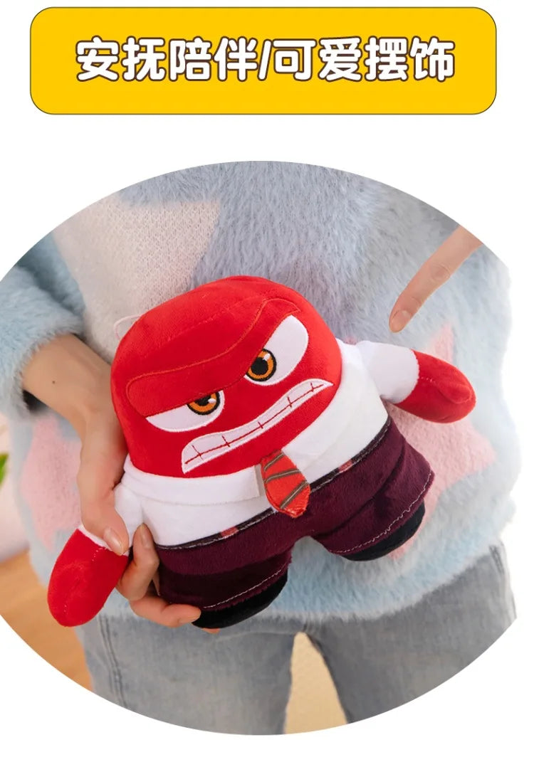New Inside Out 2 Plush Anxiety Doll Cute Joy Fear Anger Disgust Sadness Riley Plushish Toys Collection Model Toy Birthday Gift
