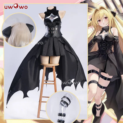IN STOCK UWOWO Game Azurr Lanee x To Love Ru Golden Darkness Cosplay Costume Halloween Costume