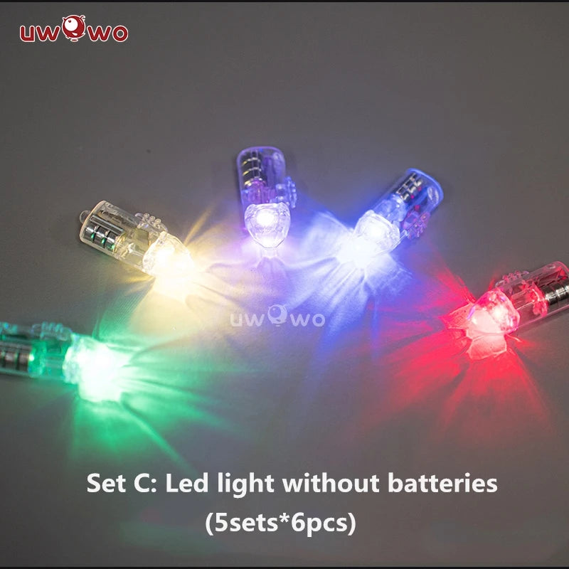 LAST BATCH UWOWO Traveler Lumine Cosplay Costume Game Genshin Impact Female Lumine Dress Full Set Oufits with Shinning Lights