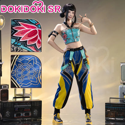 【Last Batch】Rumii Miraa Zoeyy Cosplay Costume Demon【XS-3XL】DokiDoki-SR Yellow Costume Zoeyy Rumii Cosplay Plus Size