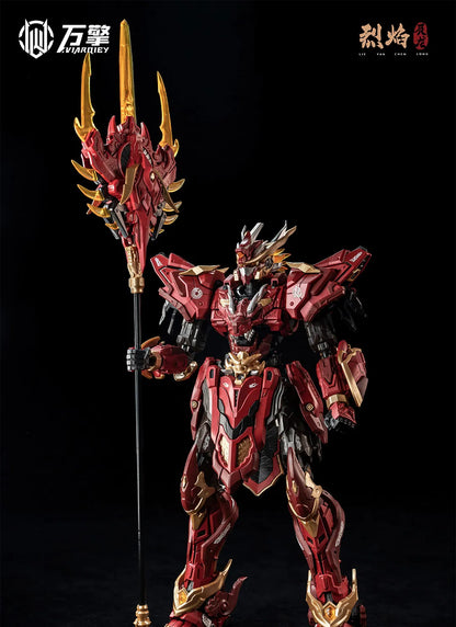 【In Stock】Wanqing Model Chinese Zodiac Mecha Blazing Chenlong Posable Assembly Model With Alloy Inner Frame Display Figurine Toy