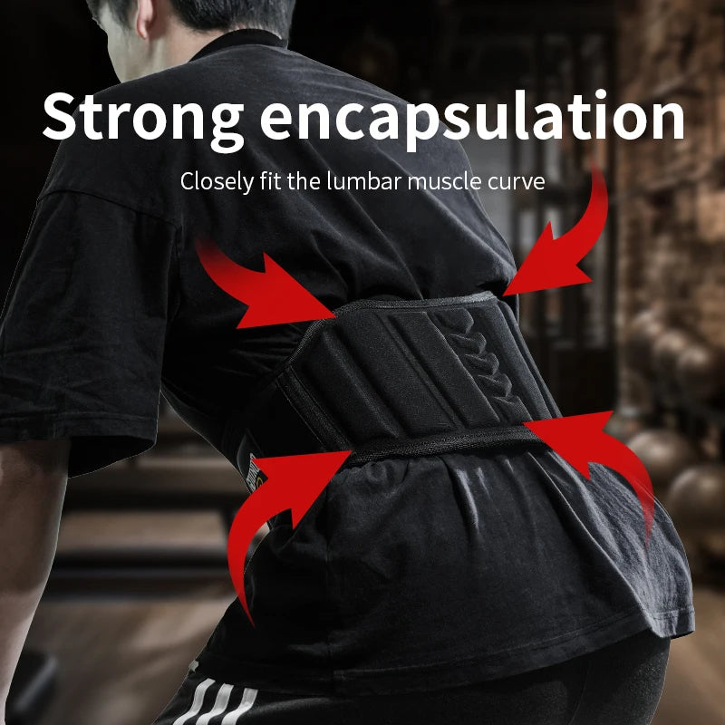 Gounod Weight Lifting Belt Back Support Workout for Squats Deadlifts Powerlifting Cross Training Men Women