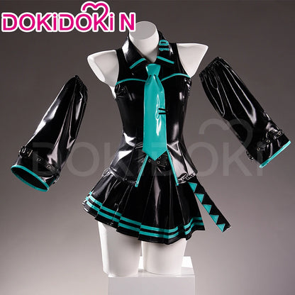 IN STOCK MIKUU Cosplay Costume【XS-3XL】DokiDoki-N Women Mikku Cosplay Uniform Cute Short Dress Costume Plus Size