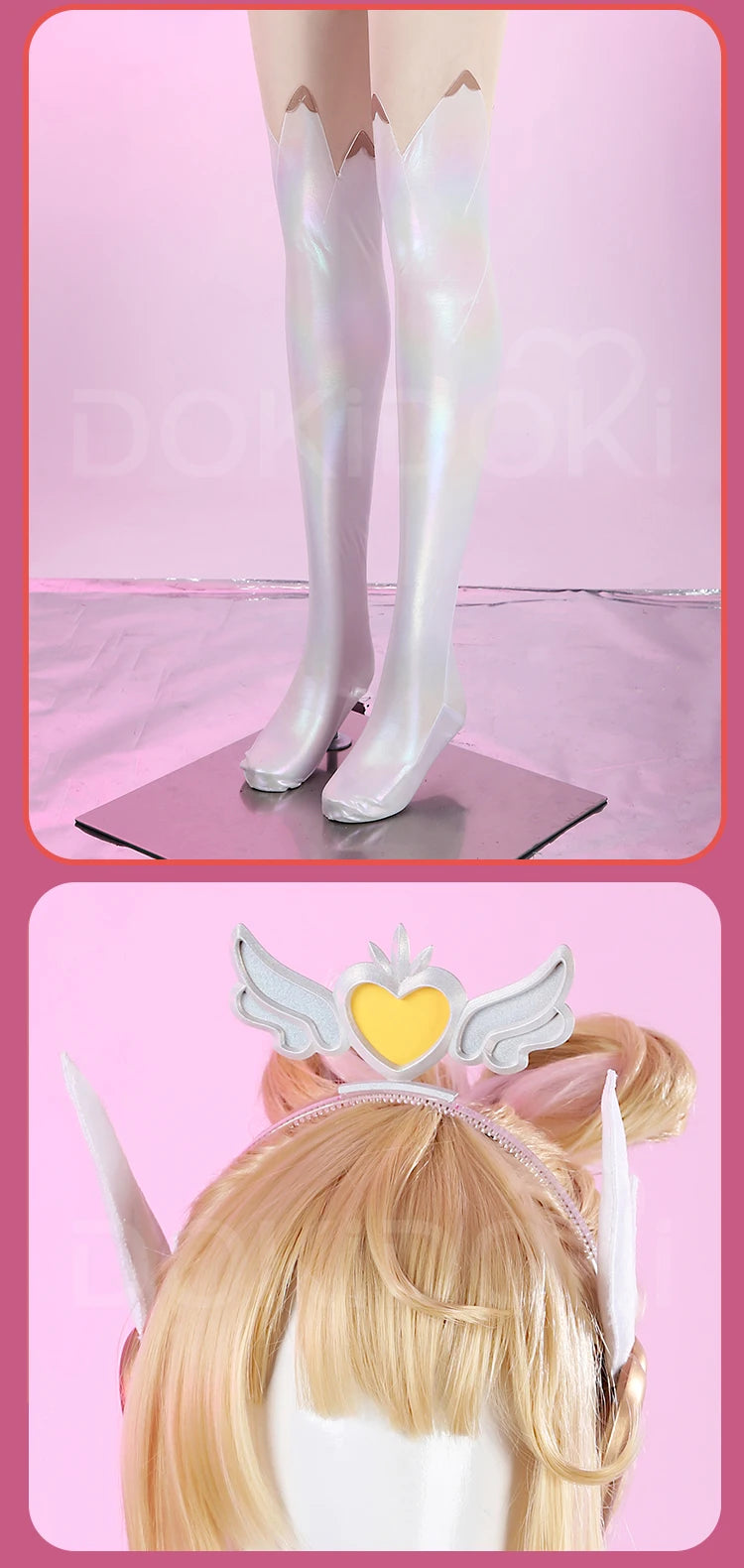 Juno Kiriko Cosplay Costume Game Cosplay【XS-2XL】DokiDoki-R Women Costume Magic Girl Juno Cosplay Plus Size Halloween