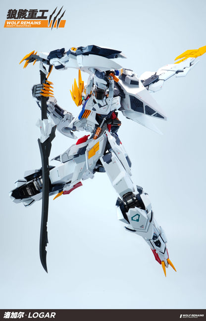 WOLF REMAINS HEAVY INDUSTRIES 1/60 PG Wolf King Barbatos Head Light Cluster Assembly Model Kit Collectible Toy Gift