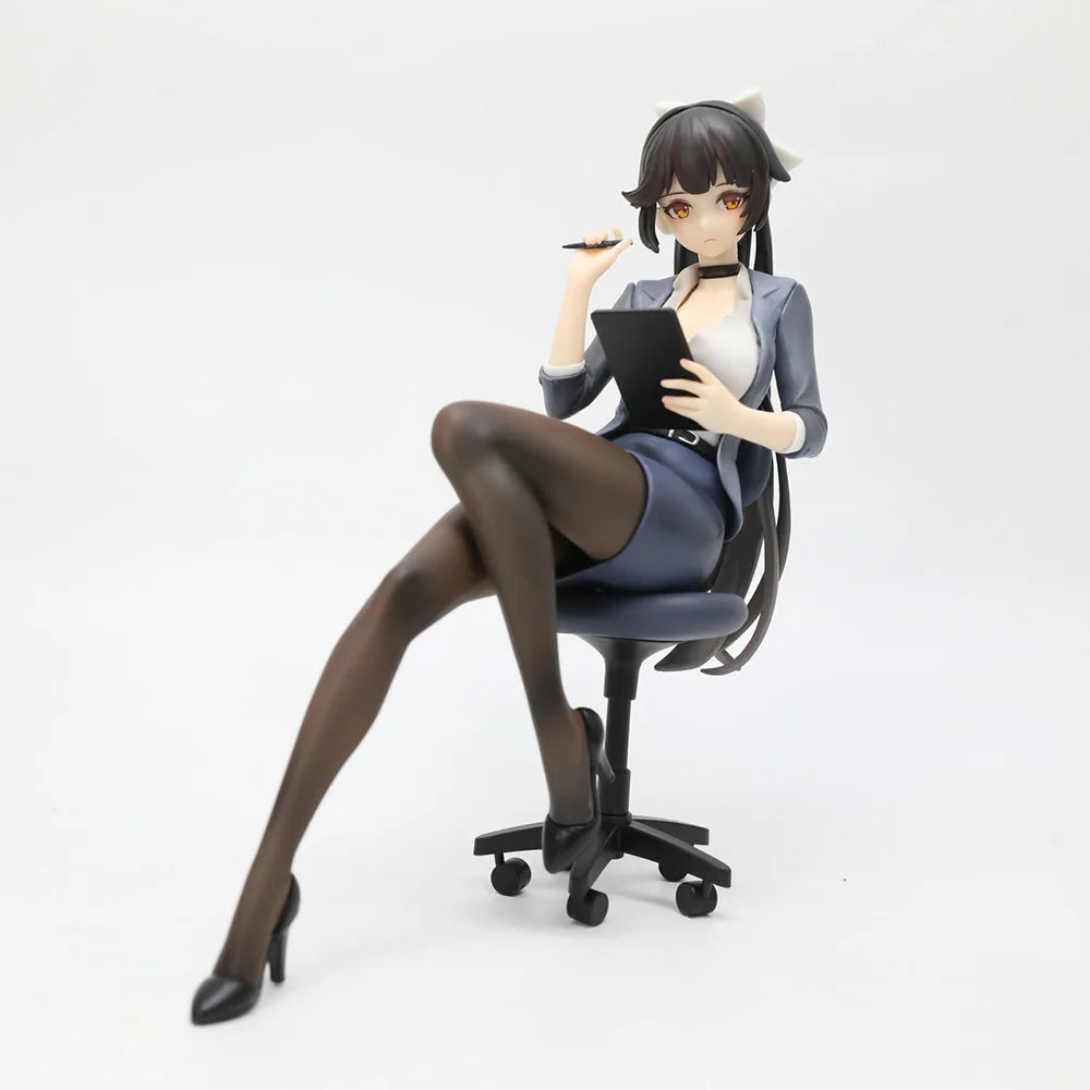 18cm Azur Lane Takao Ver Girl 1/6 Figure Pvc Action Anime Model Game Statue Adult Collectible Doll Toys Xmas Gift