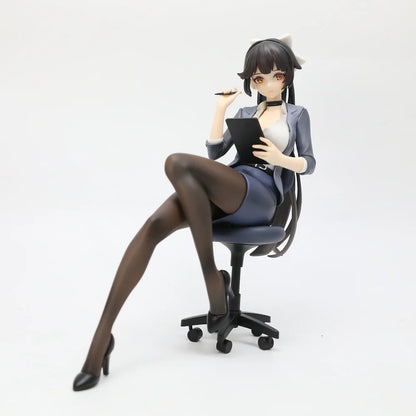 18cm Azur Lane Takao Ver Girl 1/6 Figure Pvc Action Anime Model Game Statue Adult Collectible Doll Toys Xmas Gift