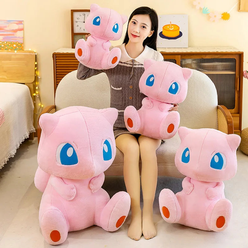 Pokemon Plush Pikachu Mew Mewtwo Doll Squirtle Tyranitar Toy Pillow Cushion Groudon Sylveon Gift For Children
