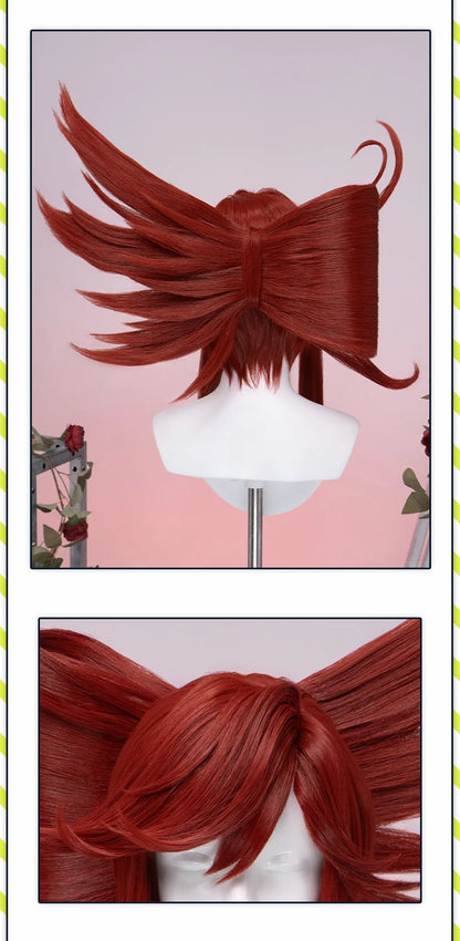 Tamsy Amo Riyo Wig Anime Gachiakuta DokiDoki Men 100cm Long Hair Amo Empool Caines Tamsy Cosplay Heat Resistant Wig Free Cap