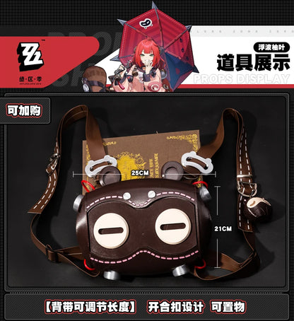 Zenless Zone Zero Ukinami Yuzuha Cosplay Costume Wig Skirt Sweater Uniform Headwear Spook Shack Halloween Party for Women Girls