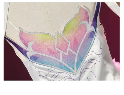 Honkai Star Rail Cyrene Cosplay Costume Wig Dress Headwear Earrings New Skin 5-star Outfit Elysia Amphoreus Halloween Women Girl