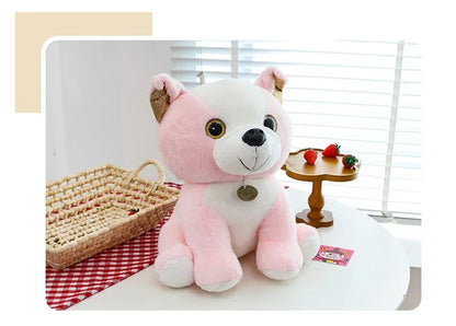 New 3 Colors 20-35cm Bulldog Plush Stuffed Puppy Doll Cute Puppy Plush Kawaii Animal Toy Children's Birthday Gift Doll Kids To