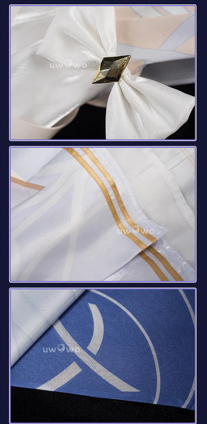 PRE SALE UWOWO Columbina Cosplay Game Genshin Impact Columbina 'Damselette' Snezhnaya Cosplay Costume Halloween Costume