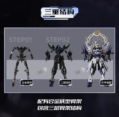 1/100 CANG-TOYS World God Battle SUSANOO Fully Poseable Mecha Warrior Action Figure Assembly Model Gift