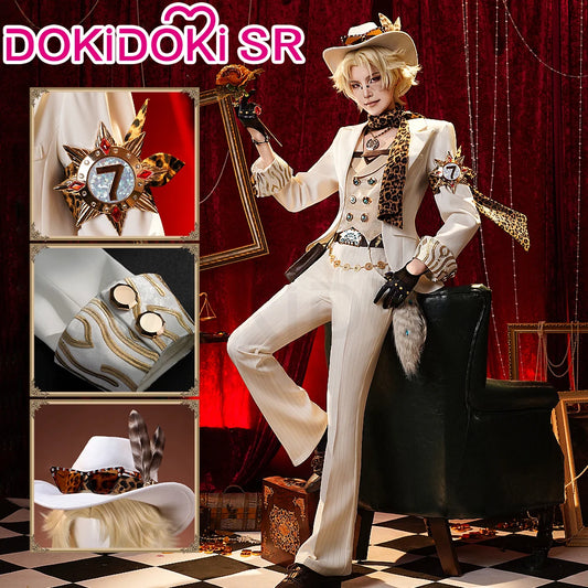 Norton Campbell Prospector Cosplay Costume Identity V DokiDoki-SR Men Uniform Norton Campbell Cosplay Hat