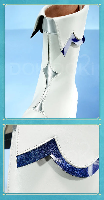 IN STOCK Yuuki Asuna Asada Shino Shoes Anime Sword Art Online Cosplay DokiDoki-SR Women Yuuki Asuna Undine Healer SAO Cosplay