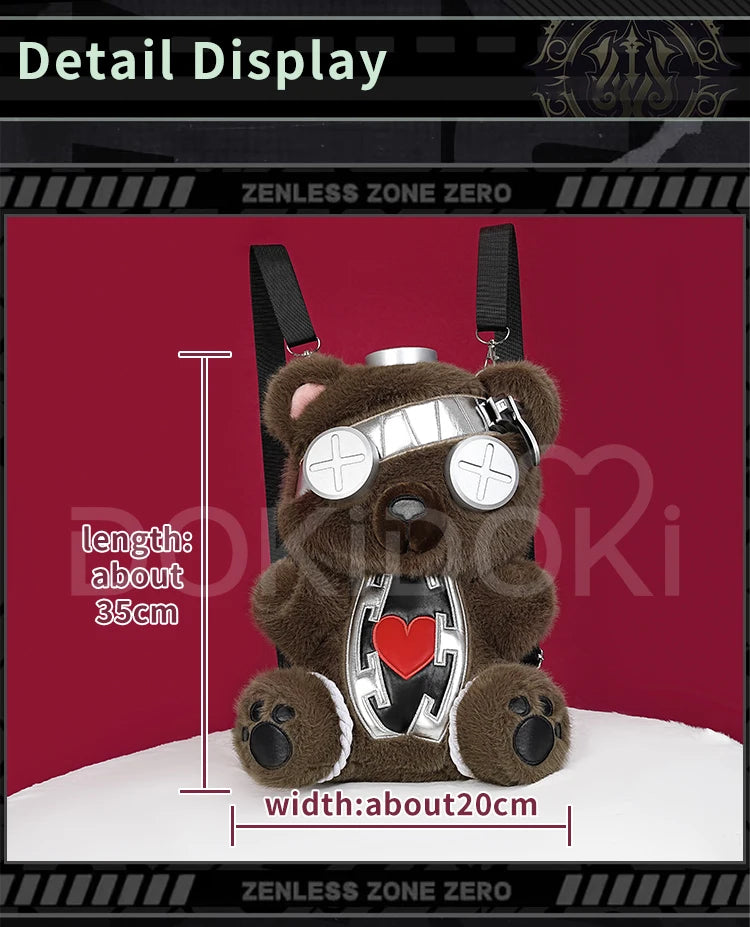 【L Size Sold Out】Corin Wickes Cosplay Game Zenless Zone Zero DokiDoki-R Victoria Housekeeping Corin Bag Women Cute Maid Dress