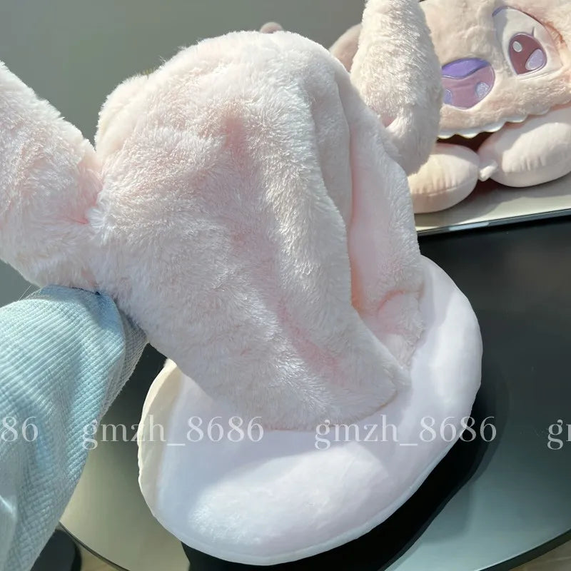 Cartoon Angel Travel Neck Pillow Car Neck Hooded Pillow U-Shaped Portable Blackout Nap Pillow Adjustable Traveling Neck Pillow