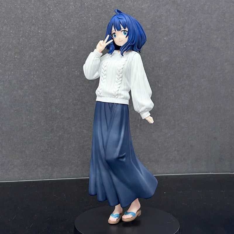 23cm Makeine: Too Many Losing Heroines!  Anna Yanami Figure Cute Bishoujo PVC Collectible Model Desk Decor Toy For Anime Fans