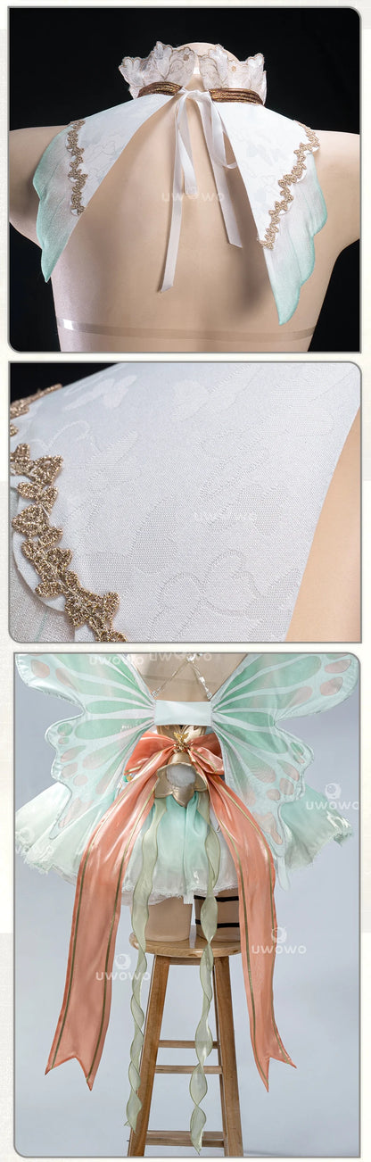 IN STOCK UWOWO Firefly Cosplay Game Honkai Star Rail Fanart Firefly Fairy Princess Cosplay Costume Halloween Costume