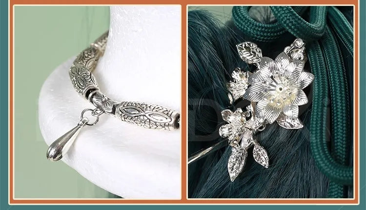 Maomao Cosplay Costume Anime The Apothecary Diaries DokiDoki-R Women Green Dress Mao Mao Xidu Banquets Cosplay Halloween