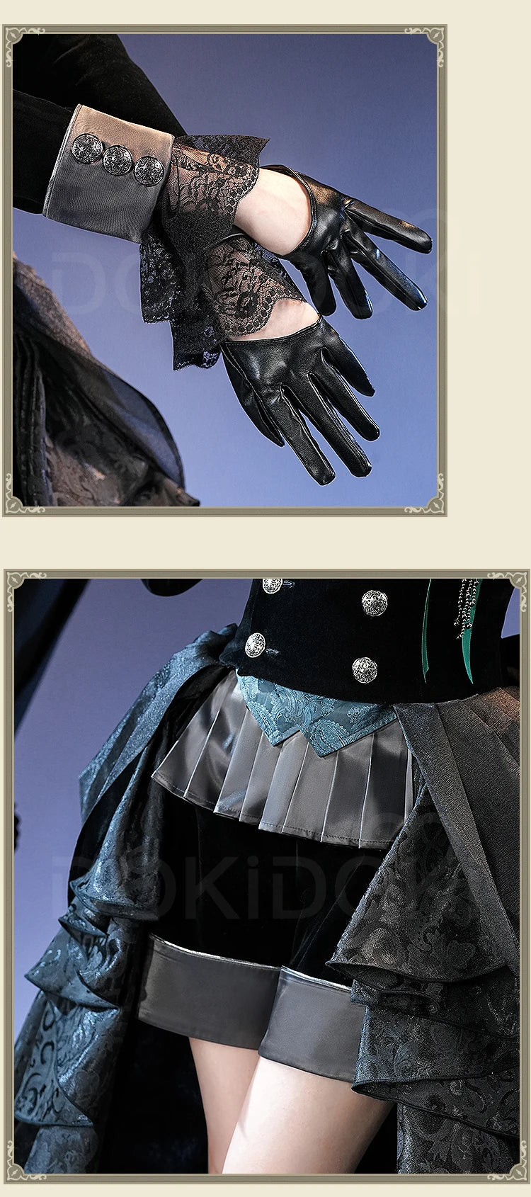 IN STOCK Ciel Phantomhive Cosplay Costume Anime DokiDoki-SR Ciel Black Rose Costume Men Cosplay Halloween