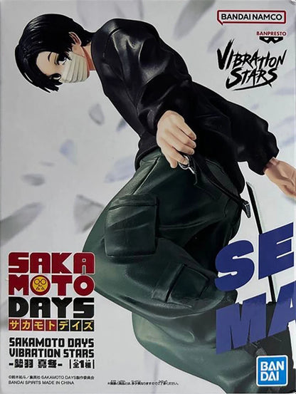Banpresto Sakamoto Days Seba Mafuyu Toramaru Nao 14-18cm PVC Model - 1-Seba