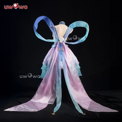 LAST BATCH UWOWO Kokomi Cosplay Game Genshin Impact Fanart Kokomi Dragon Princess Cosplay Costume Dress Halloween Costume