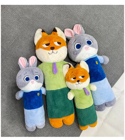 70/90/110cm Big Size Zoo Tropolis Nick Wilde Judith Laverne Hopps Disney Anime Plush Stuffed Doll Pillow Plushies Ornaments Gift